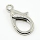 Tibetan Style Alloy Lobster Claw Clasps(X-PALLOY-O027-P01)-1