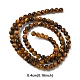 1 Strand Natural Tiger Eye Beads Strands(G-YW0002-42D)-1