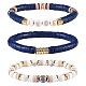 Love Beads Stacking Stretch Bracelets Set for Women(BJEW-SZ0001-93)-1
