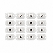 Plastic & 304 Stainless Steel Universal Wheels 360° Rotation Pulley Ball, with Adhesive, for Furniture Accessories, White, 29x44.5x13mm(HJEW-TAC0013-01A)