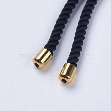 Création de bracelets à cordon torsadé en nylon(MAK-F018-04G-RS)-4