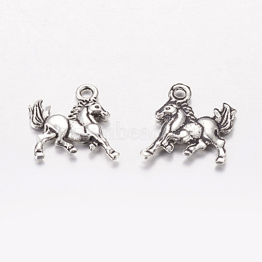 Antique Silver Horse Alloy Charms
