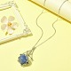 304 Stainless Steel Macrame Pouch Empty Stone Holder for Pendant Necklaces Making(NJEW-JN04384-02)-5