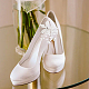 ABS Plastic Imitation Pearl Beaded Flower Wedding Shoe Decorations(FIND-WH0126-71S)-4