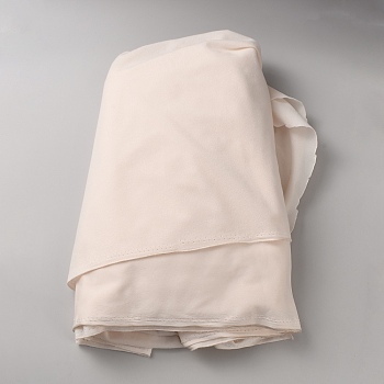 Polyester Fabric, DIY Toy Supplies, Rectangle, PeachPuff, 1500x0.8mm, about 3 yards/pc