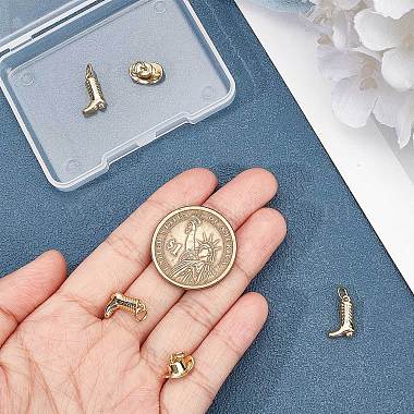 8Pcs 2 Style Rack Plating Brass Charms(ZIRC-BBC0001-38)-3