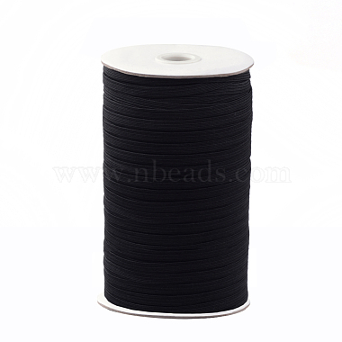 3mm Black Elastic Fibre Thread & Cord