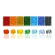 1400pcs perles de rocaille en verre 7 couleurs(SEED-YW0001-81)-1