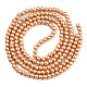 Baking Painted Pearlized Glass Pearl Round Bead Strands(HY-Q330-8mm-36A)-2