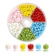 540Pcs 6 Colors 6/0 Glass Seed Beads(SEED-YW0001-88)-1