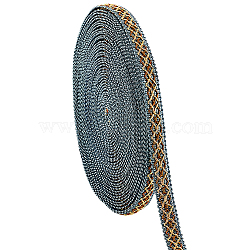 12M Braided Polyester Rhombus Ribbons, Light Blue, 5/8 inch(15mm), about 13.12 Yards(12m)/Skein(SRIB-WH0011-267C)
