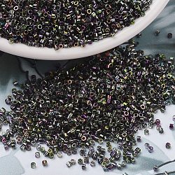 MIYUKI Delica Beads, Cylinder, Japanese Seed Beads, 11/0, (DB2205) Magic Orchid, 1.3x1.6mm, Hole: 0.8mm, about 20000pcs/bag, 100g/bag(SEED-J020-DB2205)
