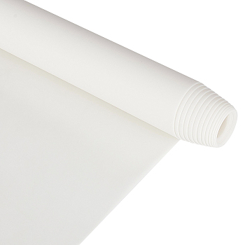 2M Waterproof PVC Film Fabric, For Makeup Bag Tablecloth, White, 200x34x0.03cm