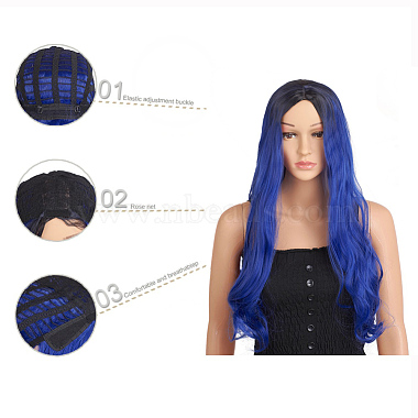 Fashion Cosplay Ombre Wigs(OHAR-I015-08)-3