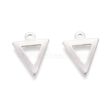 Stainless Steel Color Triangle 304 Stainless Steel Charms