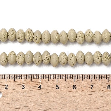 Synthetic Lava Rock Beads Strands(G-B087-02A-03)-4