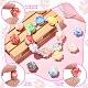 100個 UVメッキアクリルビーズ(PACR-CJ0001-20)-3