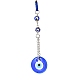 Flar Round with Evil Eye Glass Big Pendant Decorations(HJEW-F008-07)-2