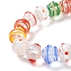 Brins de perles rondes au chalumeau clair faites à la main(LAMP-G150-02D)-4