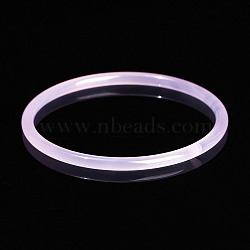 Dyed Natural Agate Simple Plain Bangle for Women, Inner Diameter: 2-1/8~2-1/4 inch(5.4~5.6cm)(FIND-PW0021-09A-01)