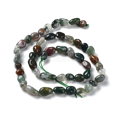 Natural Indian Agate Beads Strands(G-P497-01A-05)-4