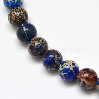Natural Imperial Jasper Round Bead Strands(X-G-I103-6mm-08)-3