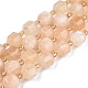 hebras de perlas de dolomita natural(G-T131-85B-10)-1