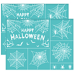 Self-Adhesive Silk Screen Printing Stencil, for Painting on Wood, DIY Decoration T-Shirt Fabric, Spider, 220x280mm(DIY-WH0638-0002)
