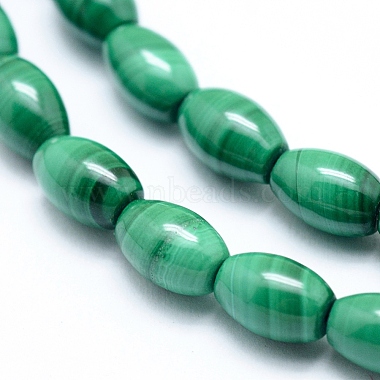 Chapelets de perles en malachite naturelle(G-D0011-09A)-3