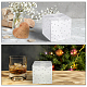 Polka Dot Pattern Transparent PVC Square Favor Box Candy Treat Gift Box(CON-BC0006-22)-8