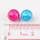 Perles de verre mixtes craquelées(X-CCG-Q001-10mm-M)-4