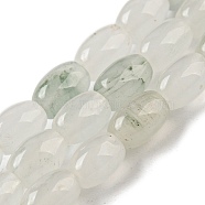 Natural Jade Beads Strands, Rice, 6x4~4.5mm, Hole: 0.7mm, about 63pcs/strand, 15.28''(38.8cm)(G-M420-J01-02)
