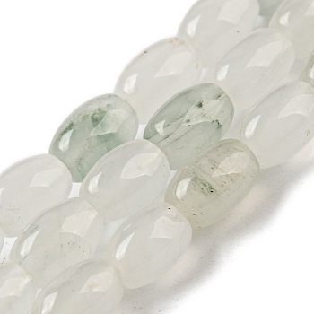 Natural Jade Beads Strands, Rice, 6x4~4.5mm, Hole: 0.7mm, about 63pcs/strand, 15.28''(38.8cm)