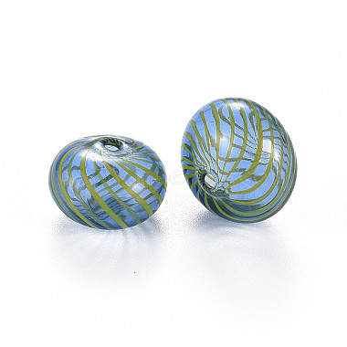 Transparent Handmade Blown Glass Globe Beads(X-GLAA-T012-19C)-2