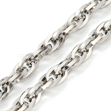 304 acier inoxydable colliers corde chaîne(NJEW-M205-01P)-2