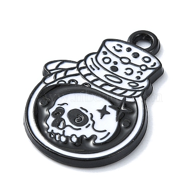 Halloween Theme Alloy Enamel Pendants(X-FIND-Q102-01C)-2