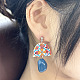 Acrylic Dangle Stud Earrings(WG8F528-01)-5