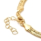 Rack Plating Brass Herringbone Chain Necklace(BJEW-D058-01G)-3