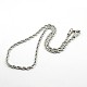 Seil Halskette für Männer(NJEW-F027-42-C)-1