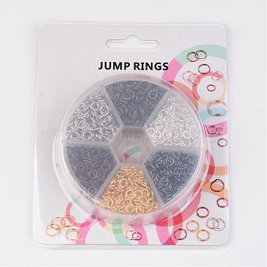 1 Box Open Jump Rings Brass Jump Rings(KK-JP0007-5mm)-5