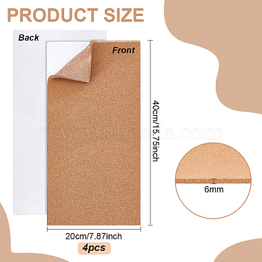 Self-Adhesive Cork Sheets(DIY-WH0488-76A)-2