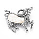 Sheep Alloy Brooch(PALLOY-N166-003-A02-RS)-2