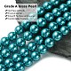 Eco-Friendly Glass Pearl Beads Strands(HY-A008-14mm-RB073)-3