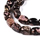 rhodonite naturales hebras de cuentas(G-T138-95)-3