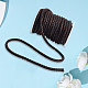 10M Round Braided PU Leather Cord(LC-GF0001-13C)-6
