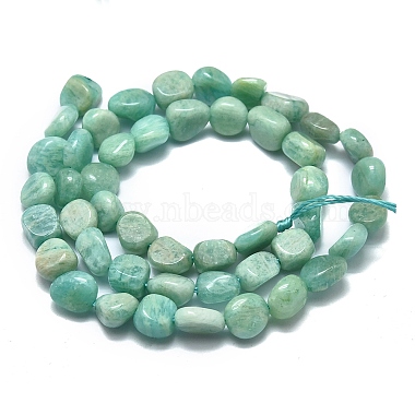 Natural Amazonite Beads Strands(G-O186-B-08-A)-3