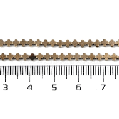 galvanisierte synthetische nichtmagnetische Hämatitperlenstränge(G-J211-A03-01)-4