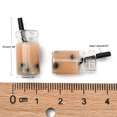 Glass Bottle Pendants(X-CRES-N017-03B)-7