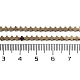 galvanisierte synthetische nichtmagnetische Hämatitperlenstränge(G-J211-A03-01)-4