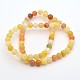 Natural Topaz Jade Round Beads Strands(X-G-D663-6mm)-2